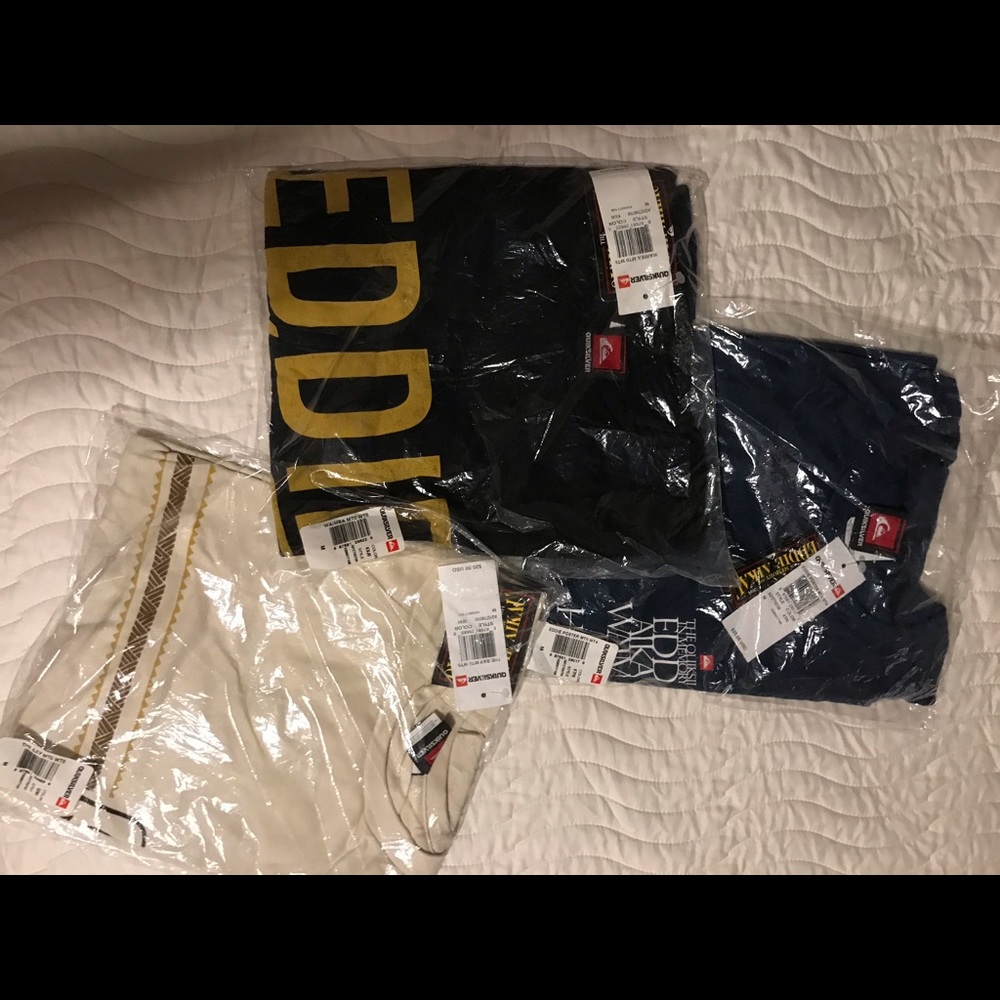 NWT and packaged Quiksilver T-shirts